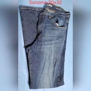 Sonoma Men's Dark Blue Straight Jeans